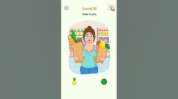 Dop 3 level 10 | Hide fruits | #shorts | #viral