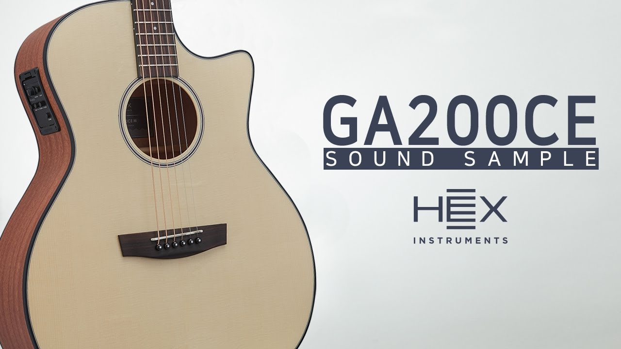 Hex GA200CE/M -Sting Series Electro-Acoustic Guitar