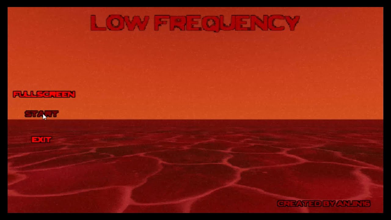 Low Frequency[indie horror game] full commentary 4 K YouTube