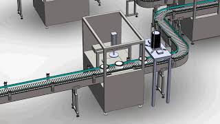 Liquid Filling Line Animation