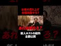 新人ホストの給料の現実...お前全部自腹やろ？ #Shorts