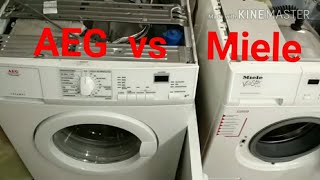 Сравнение Miele и AEG  Electrolux