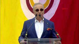 Galatasaray Kulübü Eski Başkanları, Kemerburgaz Tesislerinin Temel Atma Töreninde Konuştu