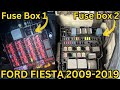 FORD FIESTA FUSE BOX LOCATION (2009-2019) - FORD FIESTA MK7 FUSE BOX  LOCATION & DIAGRAM