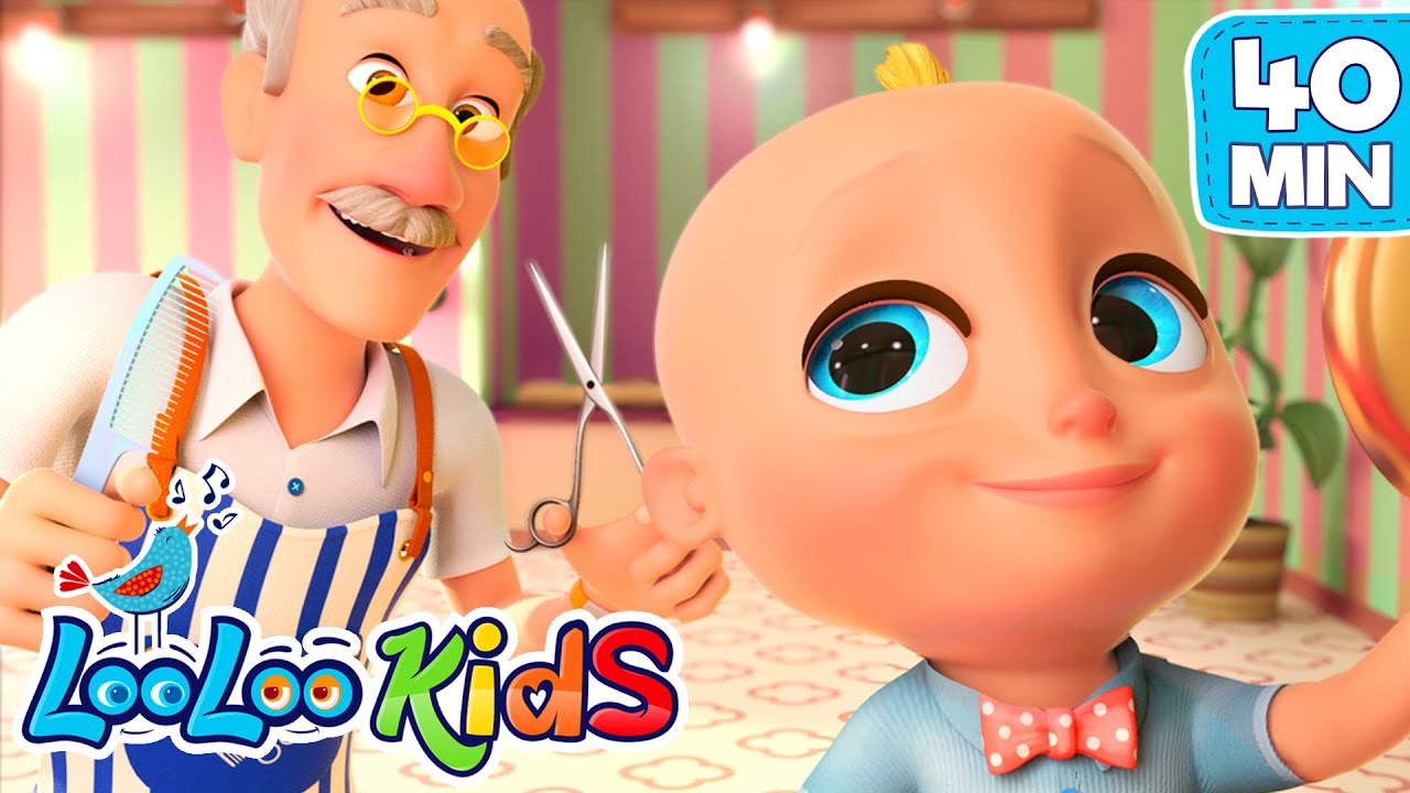 Barber Barber Cut My Hair   THE BEST Songs for KIDS  LooLoo KIDS Nursery Rhymes