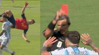 Enzo Fernandez Red Card vs Spain | Argentina vs Spain Final | Fif World Cup 2026 Final