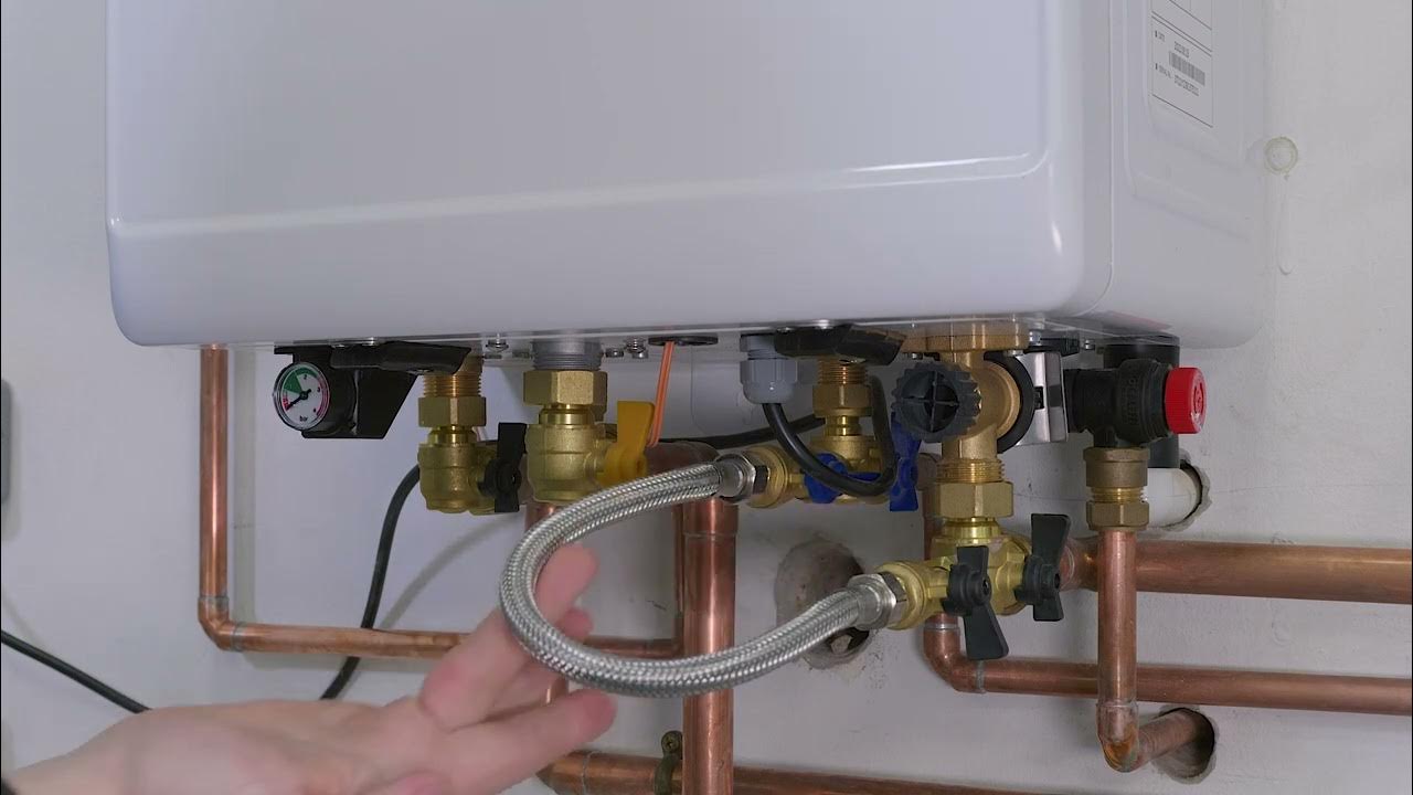 How to Refill Water to NCB300 Boiler YouTube