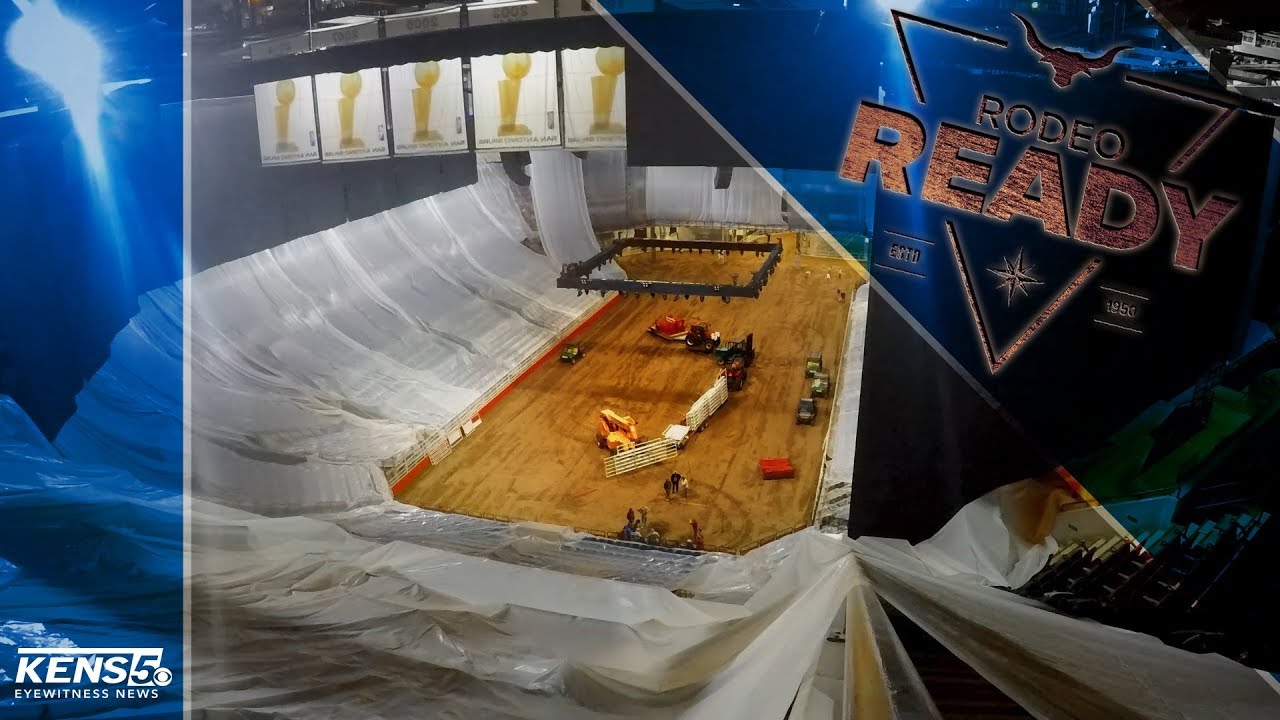 Time-lapse: San Antonio gets Rodeo Ready!