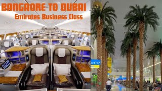 Emirates Business Class  EK567| Bangalore to Dubai