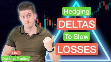 Option DELTA HEDGING Explained With Demonstration | LIVE OPTIONS TRADING