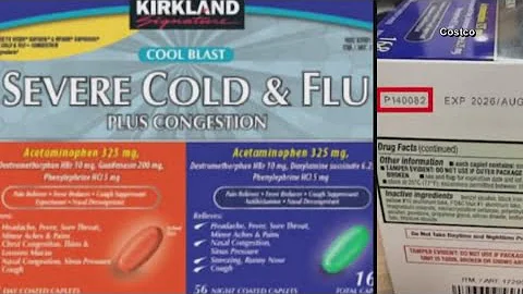 Costco recalls cold and flu medication