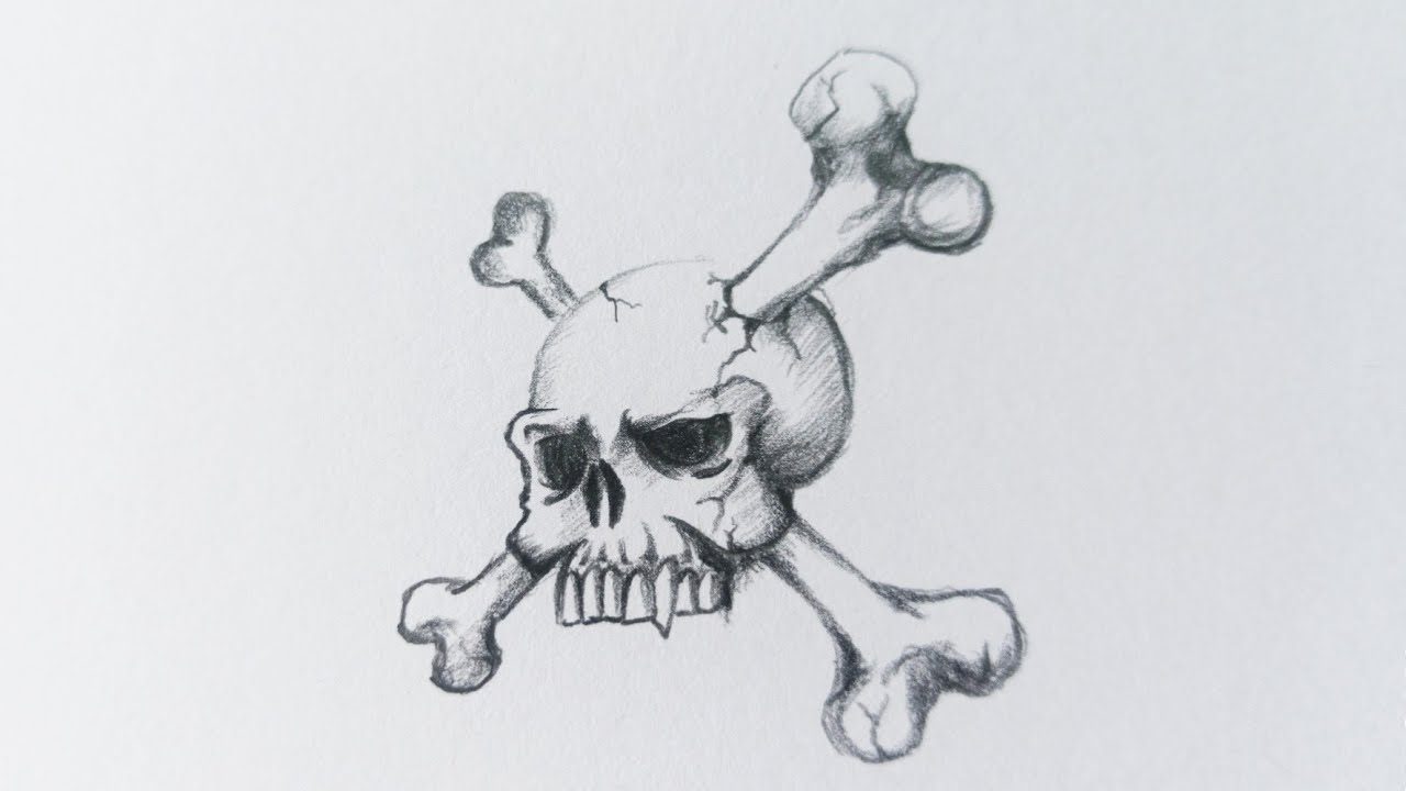 Drawing Skull Tattoo, Vẽ Hình Xăm Đầu Lâu Đẹp - Youtube