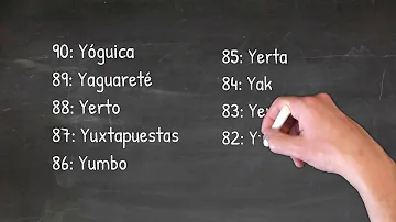 ¿Cuál es la palabra de 100 letras?