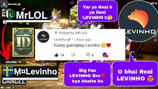 MR LOL Changed name to LEVINHO and This Happened - PUBG MOBILE
