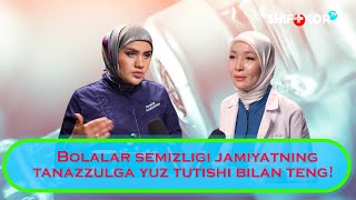 Bolalar semizligi jamiyatning tanazzulga yuz tutishi bilan teng!