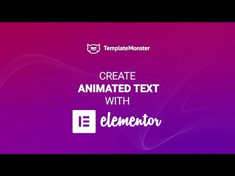 How to Add Animated Text via Elementor Page Builder with JetElements addon?