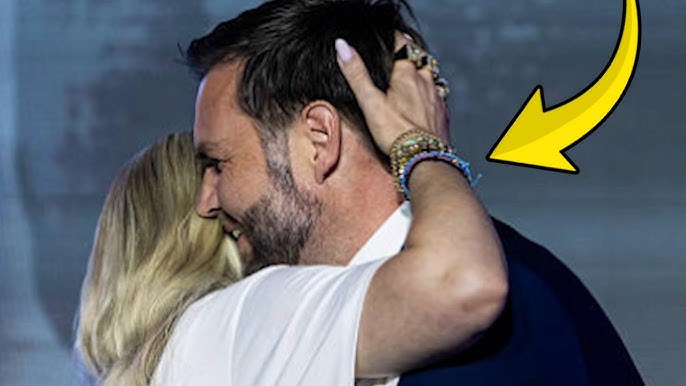 JD Vance and Erika Kirk Share A Risqué Moment On Stage - YouTube