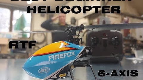 Firefox C129 4ch Flybarless Micro RC Helicopter (RTF) w/6-Axis Gyro Unboxing