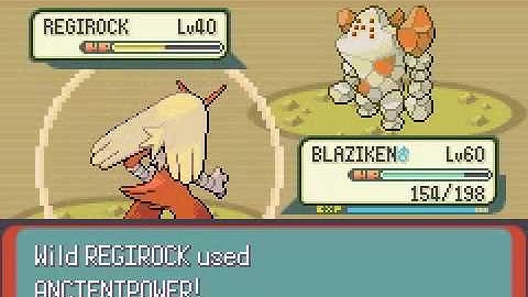 Pokemon Emerald Movie part 148 May & Regirock