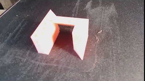 Puzzle cube with OctoLapse and print head positioned back left.