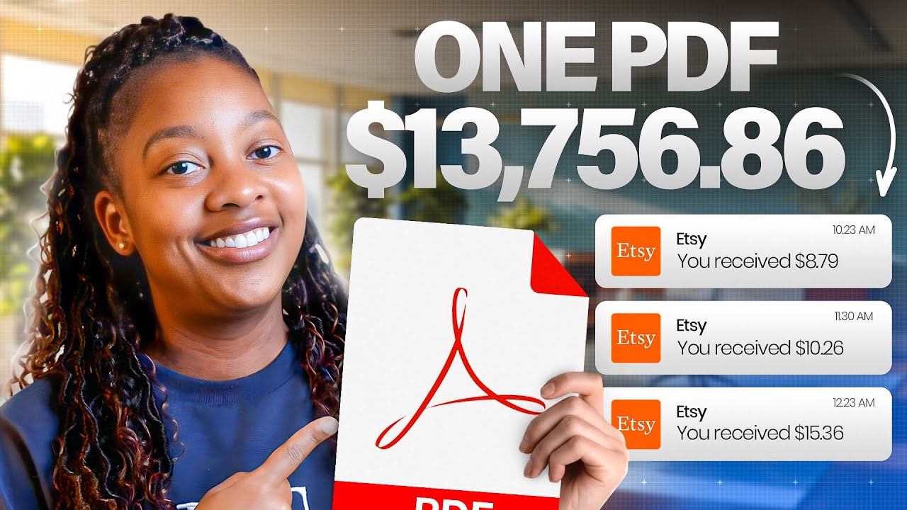 Я заработал 13 756,86 долларов США на ОДНОМ товаре на Etsy (вот ТОЧНЫЙ процесс)