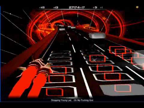 Audiosurf game play - YouTube