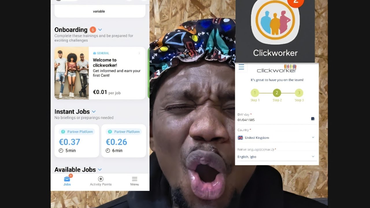 CLICKWORKER LECTURE PART 1! MAKE MONEY ONLINE & WORK FROM HOME ! ALSO DO SURVEYS ON CLICKWORKER ! 