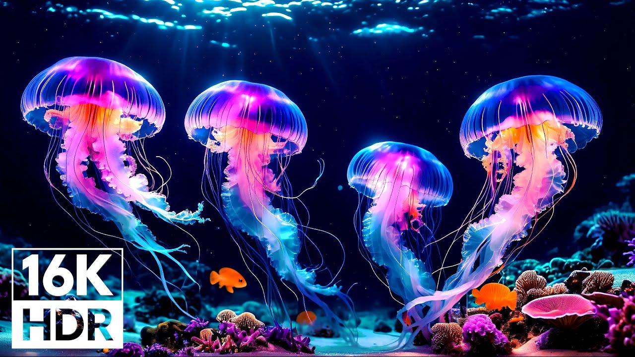 🌠 ABYSSAL SYMPHONY – 16K HDR ULTRA HD – The Harmony of Depths & Colors