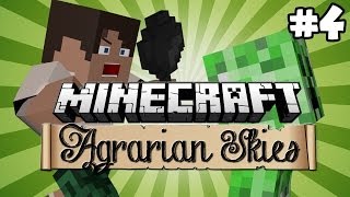 Agrarian Skies - Hardcore Modded Sky Block - Episode 4 - Crucible Lava & Cobblestone Generator