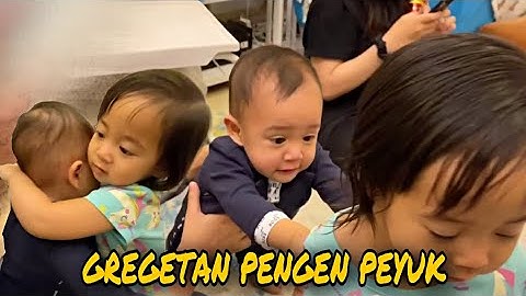 GEMES PARAH NIH BOCAH BERDUA‼️ RAYYANZA GREGETAN BANGET SAMA ARUNI PENGEN PELUK @ransgaleri