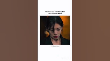 Relatives: Your eldest daughter....!🔥💀🔪#aesthetic #fypシ゚ #kdramaedit @luxine.official