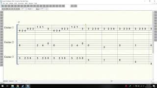 Carol of the Bells Guitar Trio - Tabs