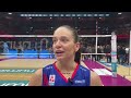 Francesca Bosio | Post match Interview vs Igor Gorgonzola Novara