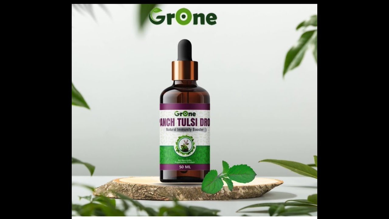 Tulsi Drop Benefit | How to Use Tulsi Drops for Health? | Complete Guide by Grone