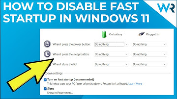 Find out how to disable Fast Startup in Windows 11
