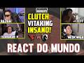 A REAÇÃO DOS STREAMERS NO CLUTCH BIZARRO DO VITAKING CONTRA A LIQUID VALENDO VAGA - FAZE x LIQUID