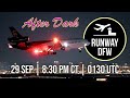 🔴 LIVE DFW Airport plane spotting ✈️ September 29, 2023 @ 8:30 pm CT