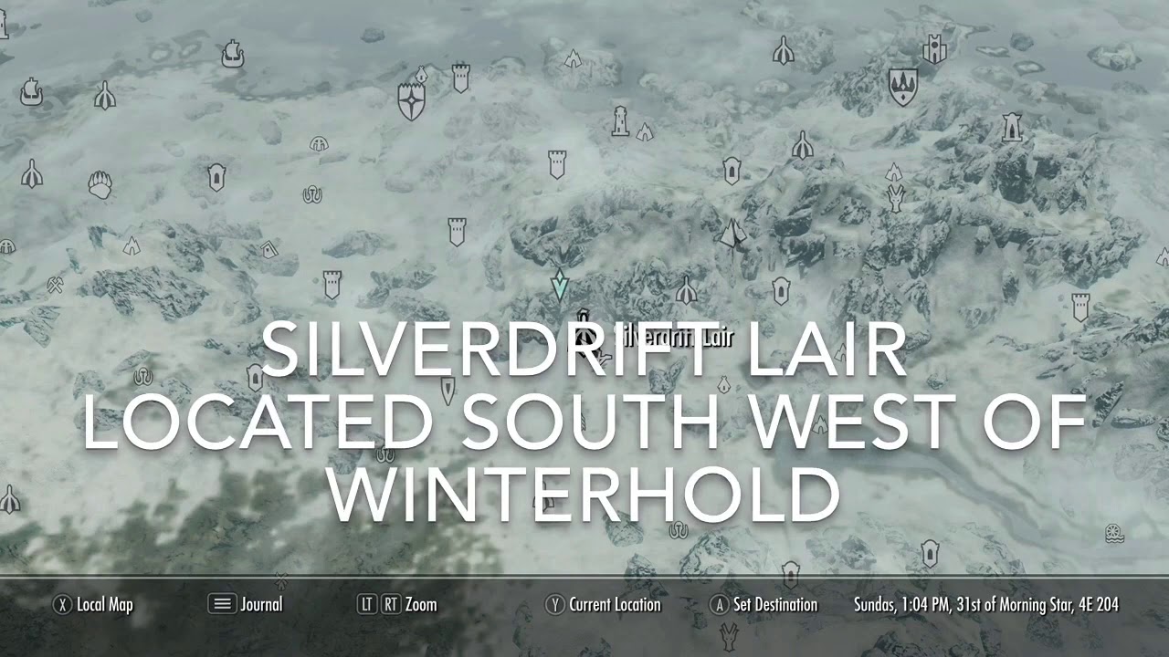 Skyrim SILVERDRIFT LAIR gate button location walkthrough #1.