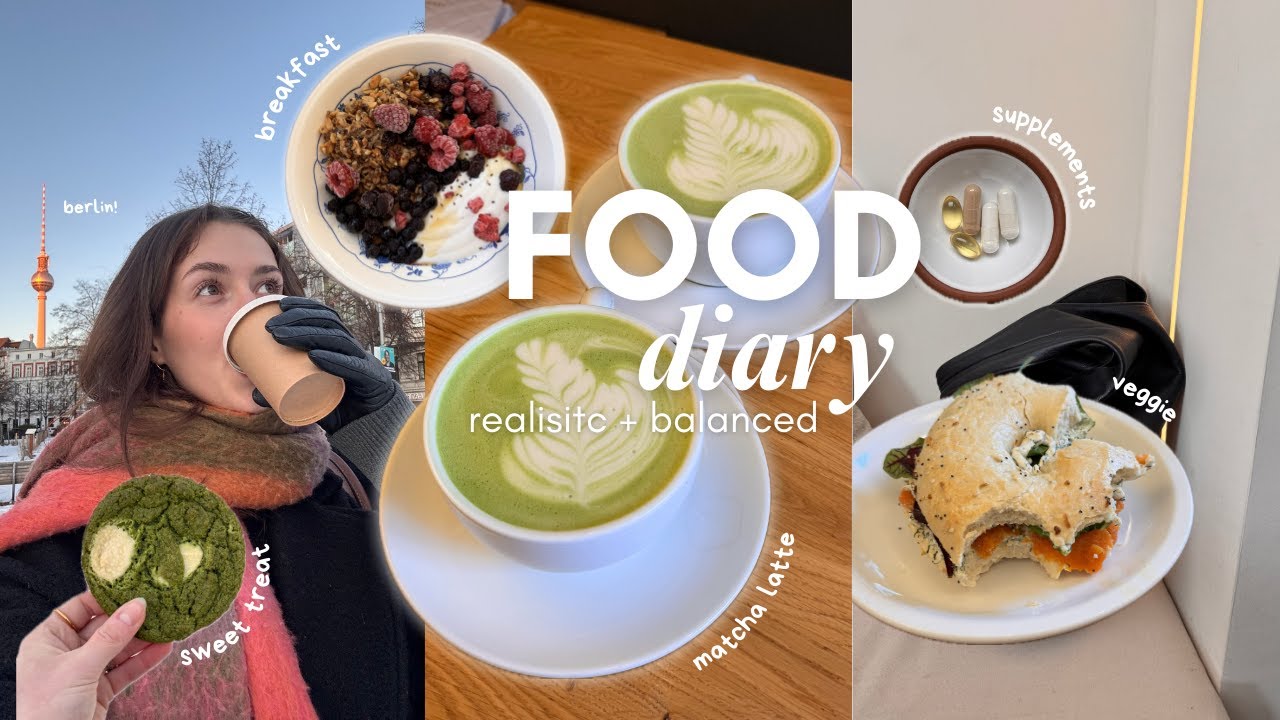 realistic food diary 🧘🏽‍♀️🥒 | intuitive & plant-focused