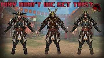 AQ3D Dragon Samurai Variant Armor We NEVER Got.... AdventureQuest 3D