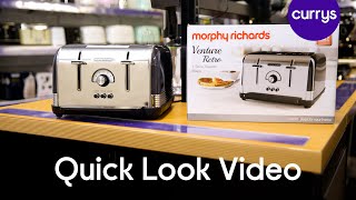 Celebrity MORPHY RICHARDS Venture Retro 240331 4-Slice Toaster - Quick Look Wealth