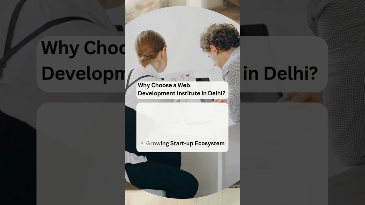 Web Development InstituteIn Delhi 