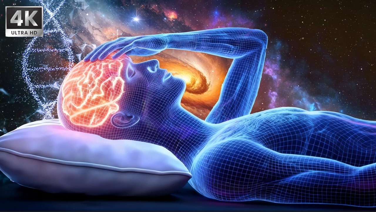 432Hz + 528Hz + 741Hz | The DEEPEST Healing Sleep: Whole Body Regeneration, Relieve Stress
