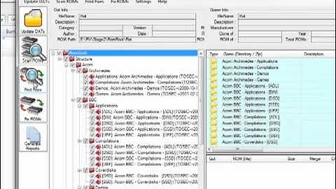 RomVault 2.0    Tosec Structured or Flat