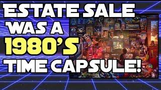 This ESTATE SALE was a 1980’s TIME CAPSULE!! #vintagetoys #collectibles #retro