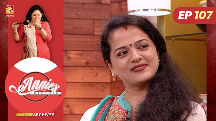 Annies Kitchen | Epi :107|Cookery Show  | Amrita TV Cookery Show