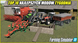 10 NAJLEPSZYCH POLSKICH MODÓW ⭐ FS 22 *Mega Paczka Ursusów, Paczka Bizonów, Autosan D47, Budynki*