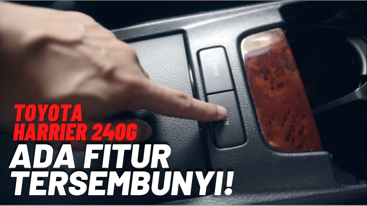 Fitur TERSEMBUNYI di Toyota Harrier
