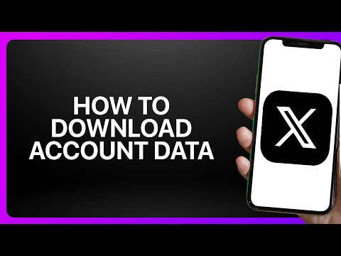 كيفية تنزيل بيانات حسابك في تطبيق  تويتر ٢٠٢٥ شرح تعليمي