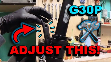 Tensioning the Folding Mechanism on a Segway Ninebot MAX G30P | Phil